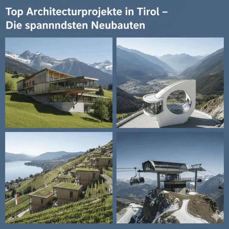 Top Architekturprojekte in Tirol – Die spannendsten Neubauten